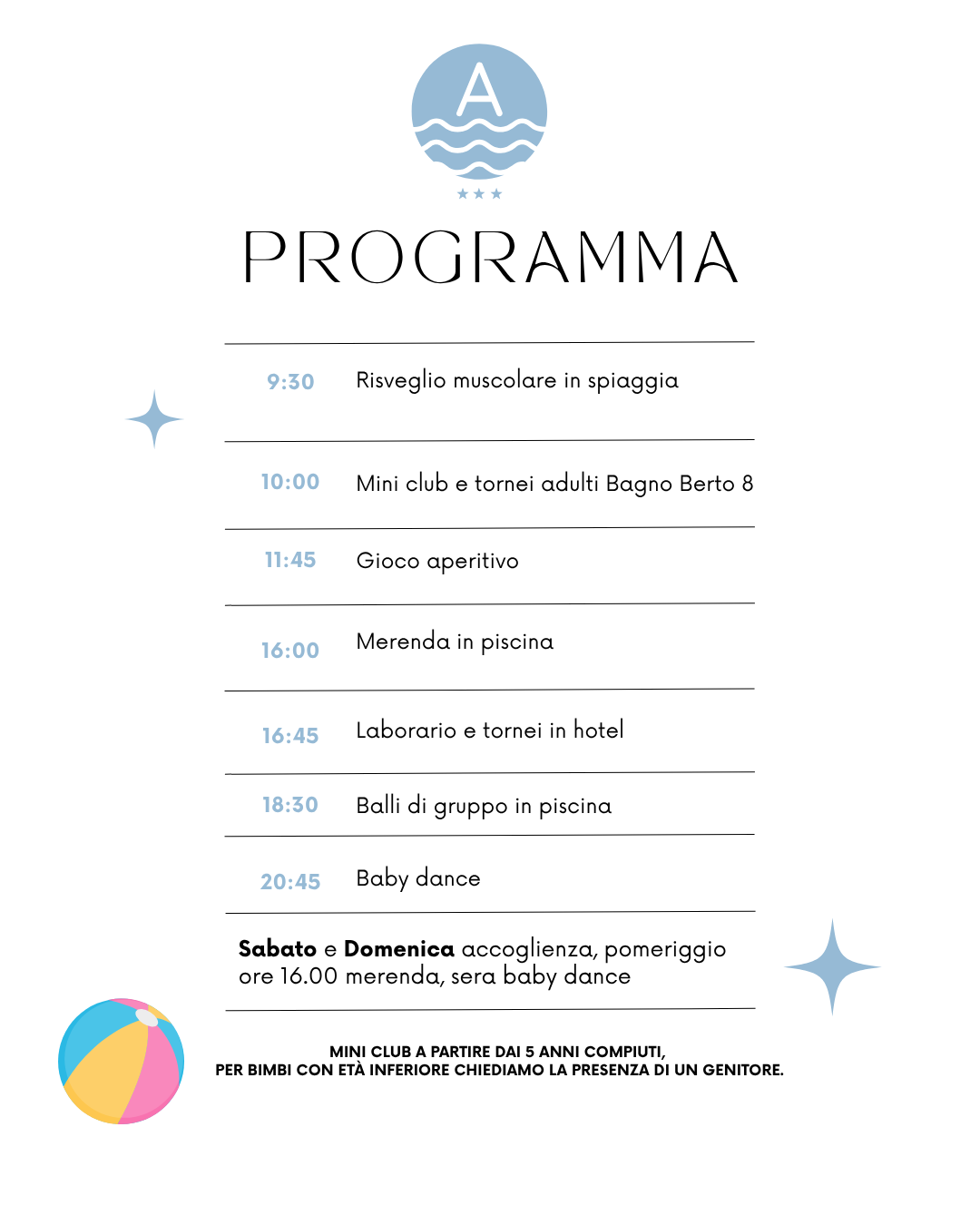 programma animazione