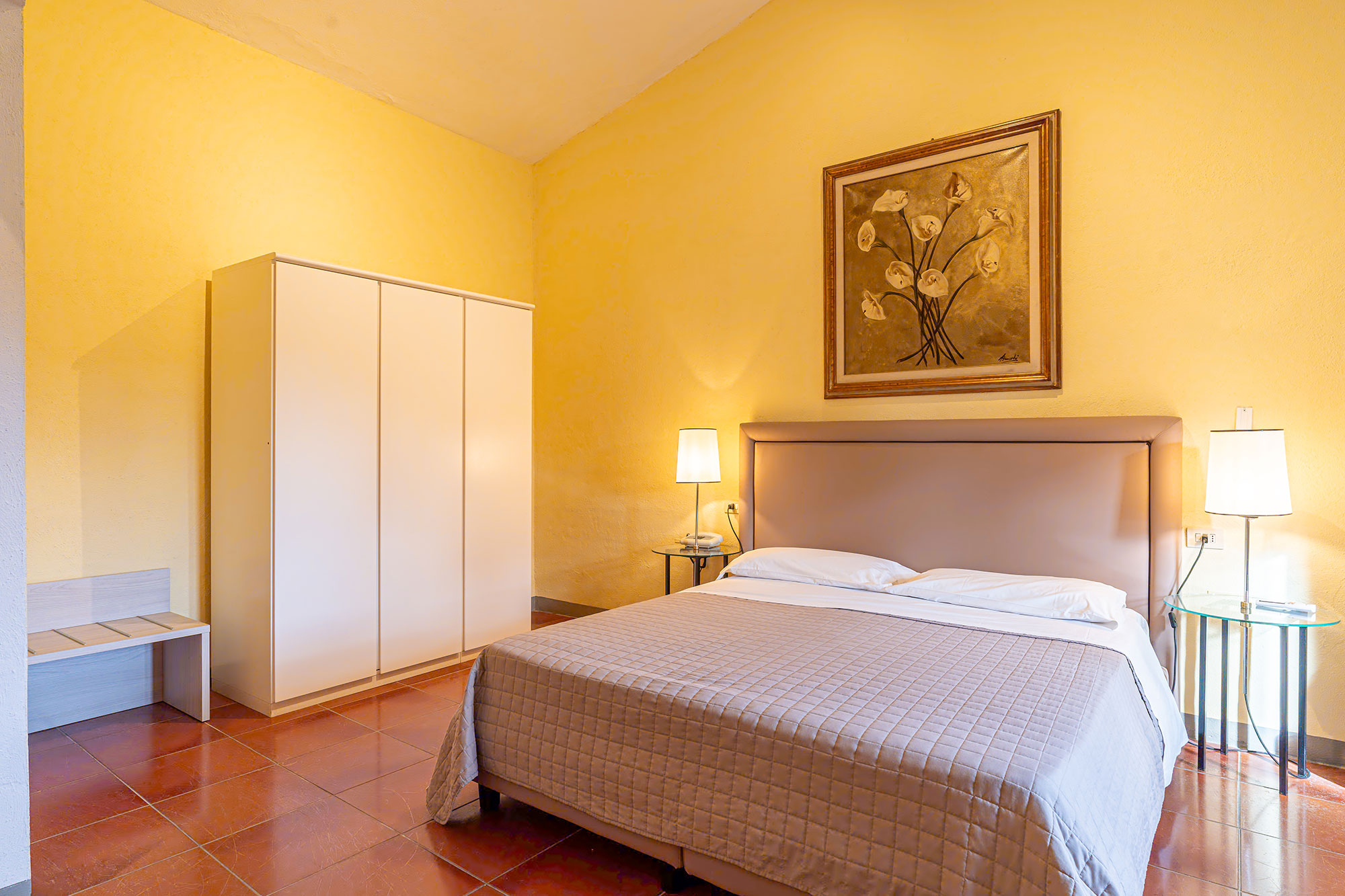 Surplombant le cœur verdoyant de la Toscane