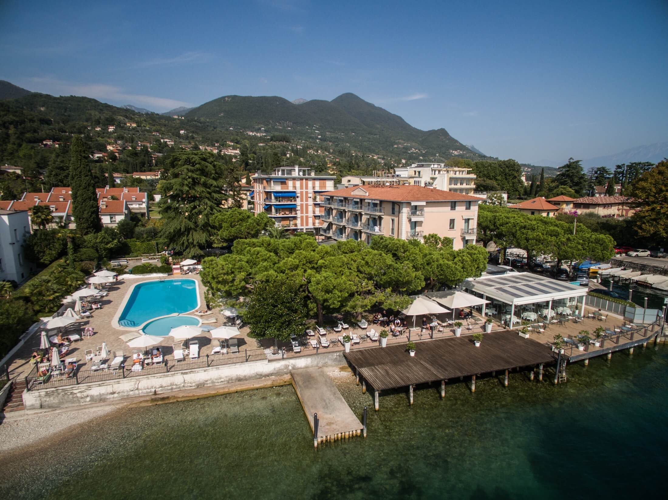 Accesso diretto al lago