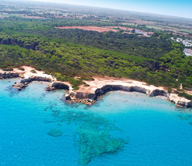 spiaggia di conca specchiulla